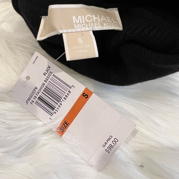 Michael Kors small, black, short sleeve turtleneck - Picture 2 of 4